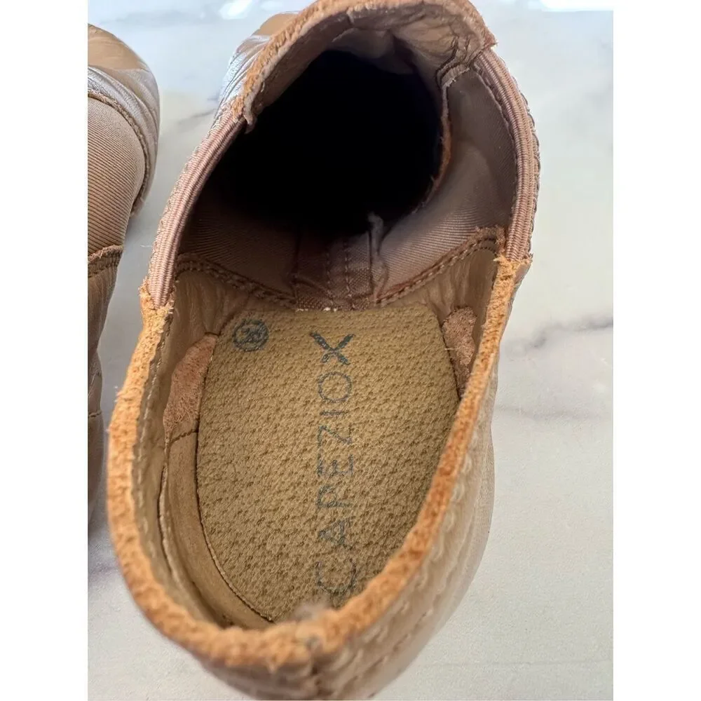 Capezio leather upper